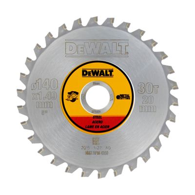 DeWalt Accessoires Cirkelzaagblad Staal | 140x20x30T - DT1923-QZ