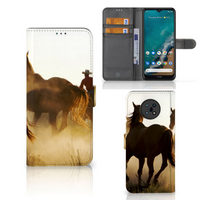 Nokia G50 Telefoonhoesje met Pasjes Design Cowboy - thumbnail