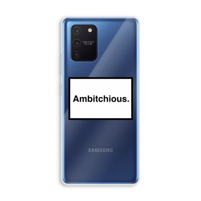 Ambitchious: Samsung Galaxy Note 10 Lite Transparant Hoesje