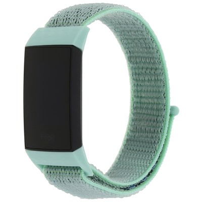 Fitbit Charge 3 & 4 Nylon Band - Marine Groen