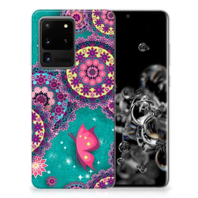 Samsung Galaxy S20 Ultra | Hoesje maken | Cirkels en Vlinders