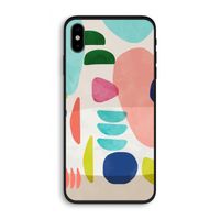 Bold Rounded Shapes: iPhone XS Biologisch afbreekbaar hoesje