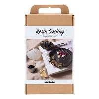 Creativ Company Hobbyset hars gieten mossel zwart goud