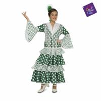 Kostuums voor Kinderen My Other Me Feria Groen Flamenco danser (1 Onderdelen) - Maat: 10-12 Jaar - Maat: 10-12 Jaar
