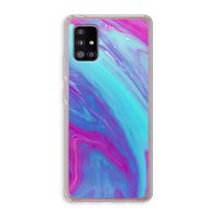 Zweverige regenboog: Samsung Galaxy A51 5G Transparant Hoesje