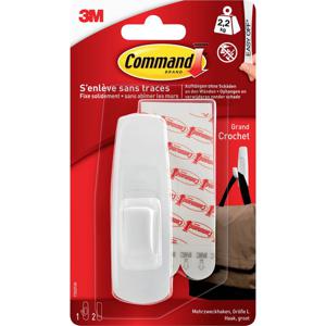 3M Command-grote universele haak (l x b x h) 98 x 32 x 22 mm Wit Inhoud: 1 stuk(s)