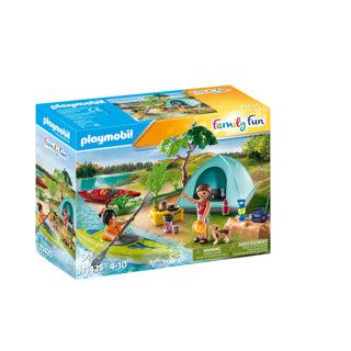 Playmobil family fun outdoor kamperen 71425