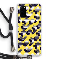 8-bit N°3: Samsung Galaxy S20 Transparant Hoesje met koord