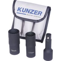 Kunzer 7FSL03 Schroefuitdraaierset Kunzer 7FSL03 Schroefuitdraaierset