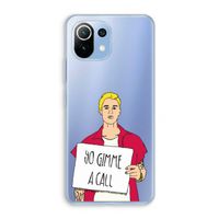 Gimme a call: Xiaomi Mi 11 Lite Transparant Hoesje