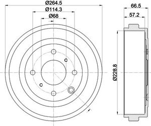 Remtrommel 8DT355303231