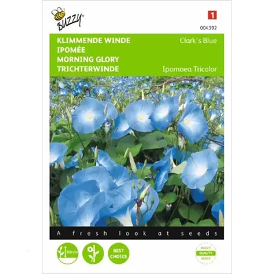Ipomoea, Klimmende winde Clark's Blue