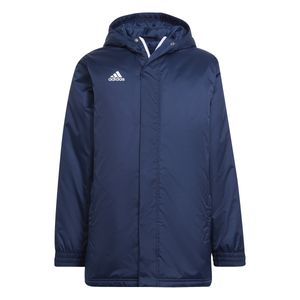 adidas Entrada 22 Stadium Jas Kids Donkerblauw Wit