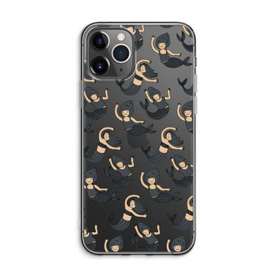 Zeemeermin: iPhone 11 Pro Max Transparant Hoesje