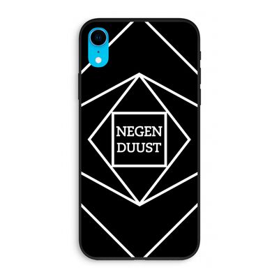 Negenduust geometrisch: iPhone XR Biologisch afbreekbaar hoesje