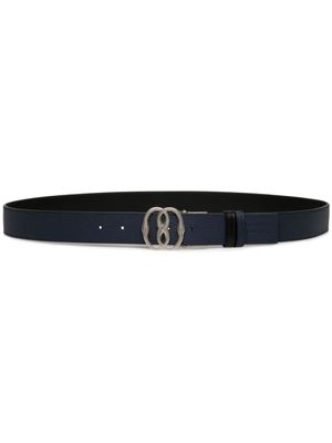 Bally ceinture à design réversible en cuir - Noir