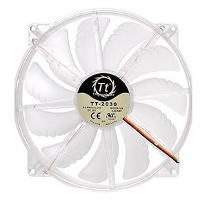 Thermaltake Pure 20 LED Computer behuizing Ventilator 20 cm Transparant