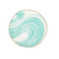 Urban Nature Culture - Good Morning - Bordje 17cm Valuri emerald green