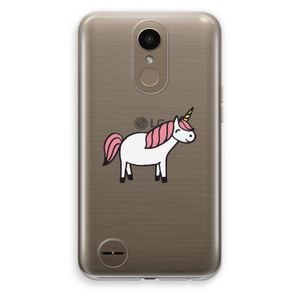 Eenhoorn: LG K10 (2017) Transparant Hoesje