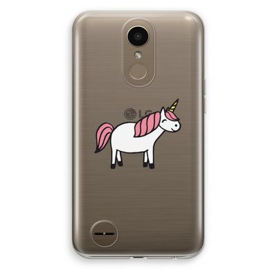 Eenhoorn: LG K10 (2017) Transparant Hoesje
