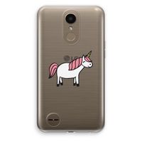 Eenhoorn: LG K10 (2017) Transparant Hoesje