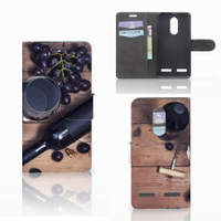 Lenovo K6 Book Cover Wijn - thumbnail