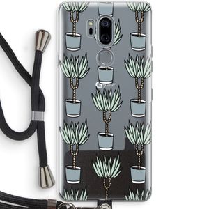 Boompje: LG G7 Thinq Transparant Hoesje met koord