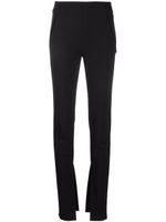 AMBUSH pantalon de tailleur à fentes - Noir