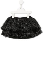 Balmain Kids tutu à paillettes - Noir