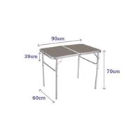 Vouwtafel Marbueno 90 x 70 x 60 cm