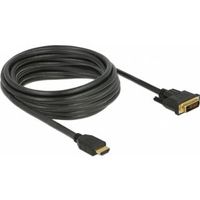DeLOCK 85656 video kabel adapter 5 m HDMI Type A (Standaard) DVI Zwart - thumbnail