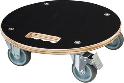 Planttrolley fsc hout h11xd38cm - Nature
