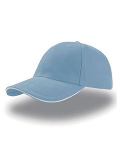 Atlantis AT610 Liberty Sandwich Cap - Light-Blue/White - One Size