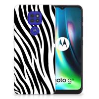 Motorola Moto G9 Play | E7 Plus | TPU Hoesje | Zebra Motorola Moto G9 Play | E7 Plus | TPU Hoesje | Zebra