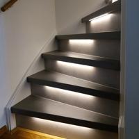 Trapverlichting set - Koud wit - 50 cm - COB ledstrips in profielen