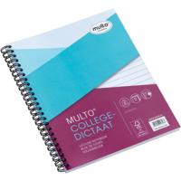 Multo collegedictaat ft 16,5 x 21 cm, gelijnd, 17-gaats
