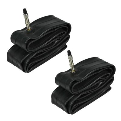 Benson binnenband fiets - 2x - zwart - butylrubber - 28 inch - 51-622 - Dunlop ventiel