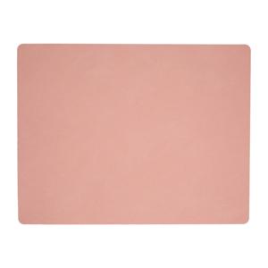 LIND DNA Placemat Nupo - Leer - Roze - 45 x 35 cm