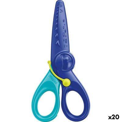 Schaar Maped KidiCut Blauw 12 cm (20 Stuks)