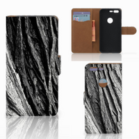 Book Style Case Google Pixel Boomschors Grijs - thumbnail