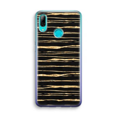 Gouden strepen: Huawei P Smart (2019) Transparant Hoesje