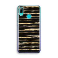 Gouden strepen: Huawei P Smart (2019) Transparant Hoesje
