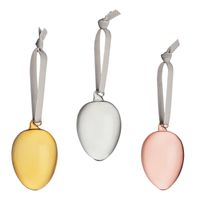 Iittala Spring Glazen paasei 60 mm 3-set