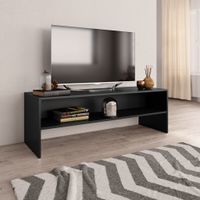 Tv-meubel 120x40x40 cm bewerkt hout zwart