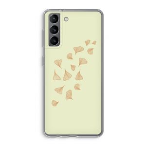 Falling Leaves: Samsung Galaxy S21 Transparant Hoesje