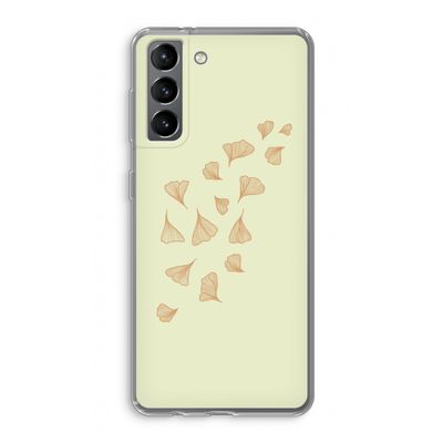 Falling Leaves: Samsung Galaxy S21 Transparant Hoesje