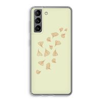 Falling Leaves: Samsung Galaxy S21 Transparant Hoesje