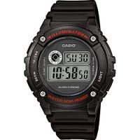 Horlogeband Casio AE-1200WH / AE-1300 / F-108WH / W-216H / 10365960 Kunststof/Plastic Zwart 18mm