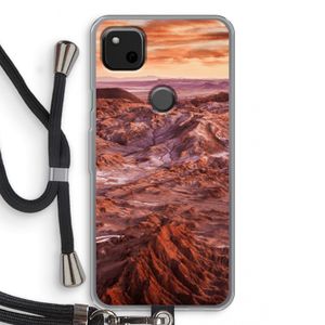 Mars: Pixel 4a Transparant Hoesje met koord
