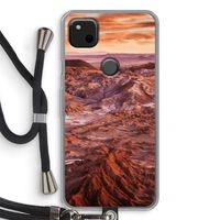 Mars: Pixel 4a Transparant Hoesje met koord